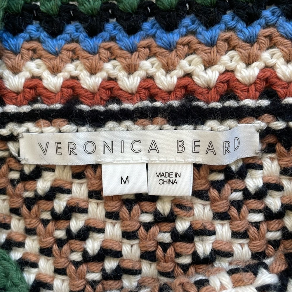 New Veronica Beard Livina Crochet Top - Picture 4 of 6